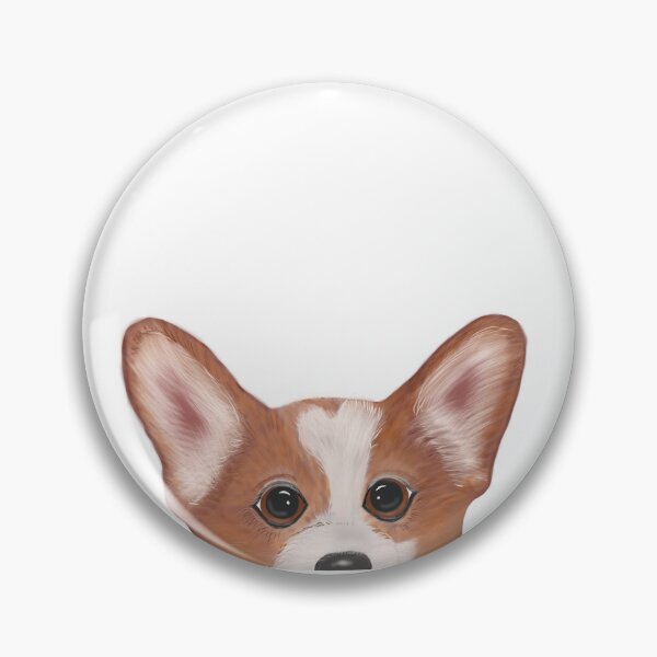 Item preview, Corgi peaking designed and sold by Laura Burger.