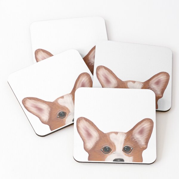 Item preview, Corgi peaking designed and sold by Laura Burger.