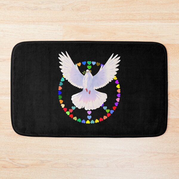 Item preview, peace love heart dove designed and sold by saytinh.