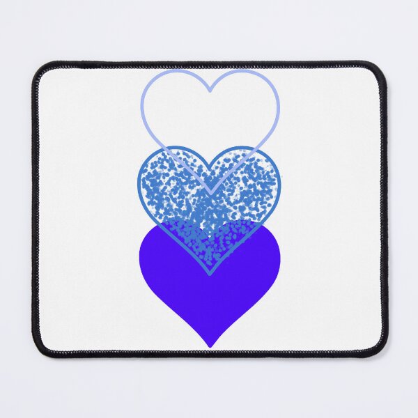 Item preview, Blue 3 Tier Hearts designed and sold by allyciaa.