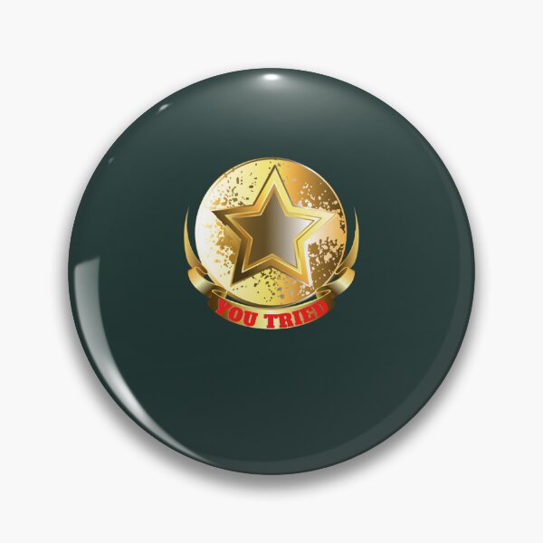 Item preview, You Tried Gold Star2 designed and sold by MagiCatsophia.