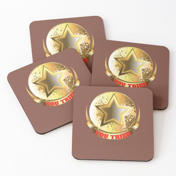 Item preview, You Tried Gold Star2 designed and sold by MagiCatsophia.
