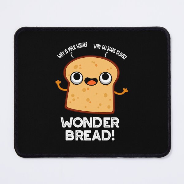 Item preview, Wonder Bread Funny Food Pun (Dark BG) designed and sold by punnybone.