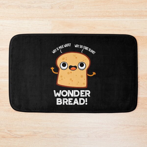Item preview, Wonder Bread Funny Food Pun (Dark BG) designed and sold by punnybone.