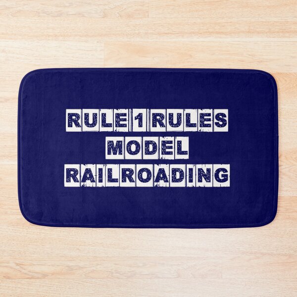 Item preview, Rule 1 Rules Model Railroading - It's my railroad and I'll run what I like. designed and sold by UrTops.