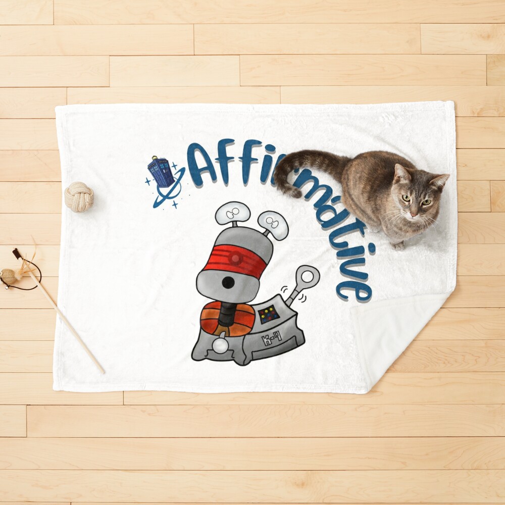 Robot dog / Affirmative  Pet Blanket