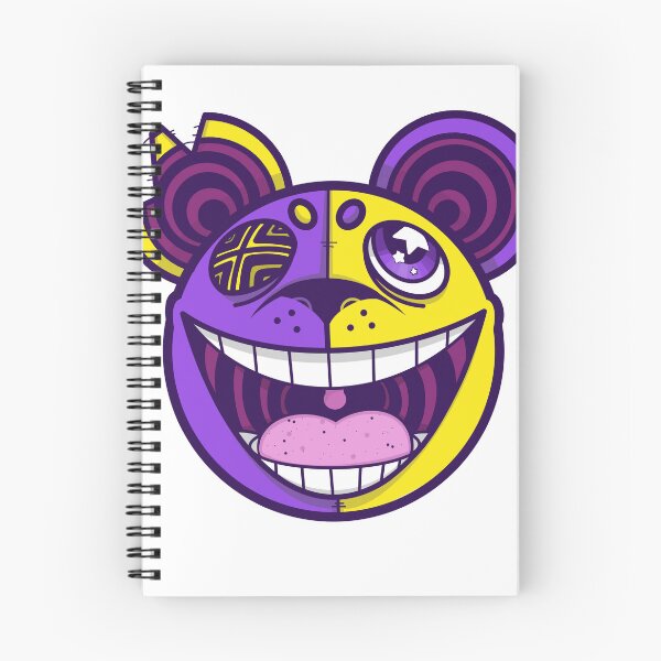 Item preview, Yellow/Purple Bear Head designed and sold by Toskacattus.