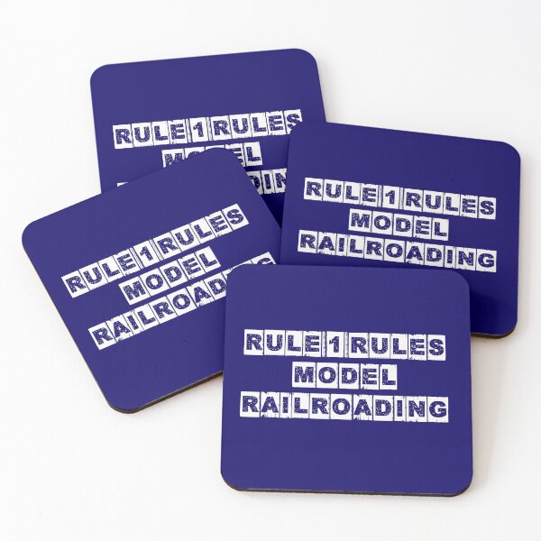 Item preview, Rule 1 Rules Model Railroading - It's my railroad and I'll run what I like. designed and sold by UrTops.