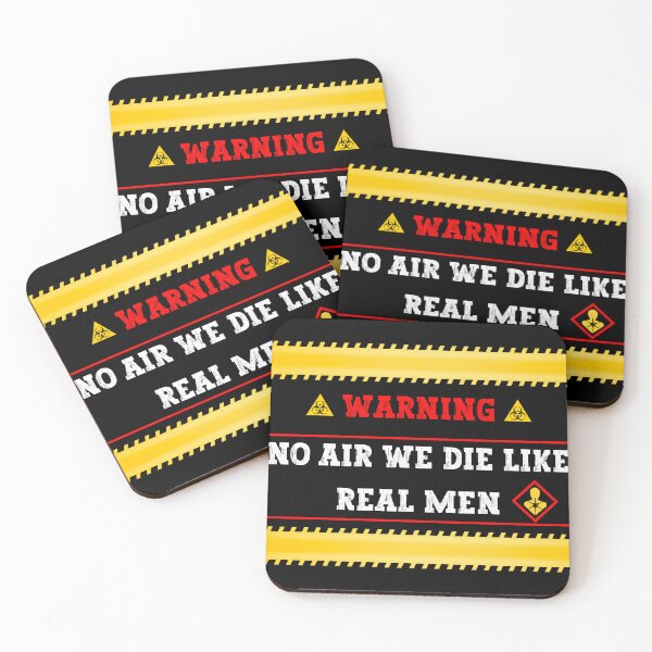 Item preview, No air we die like real men designed and sold by KM ØNLY.