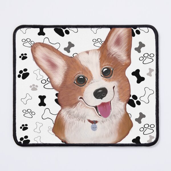 Item preview, Corgi with background  designed and sold by Laura Burger.