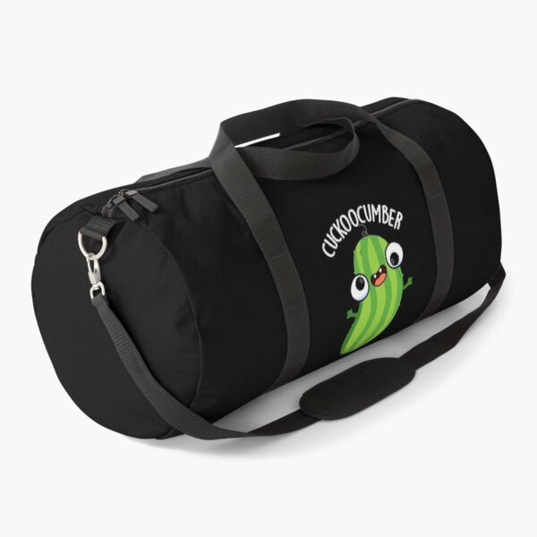 Item preview, Cuckoocumber Funny Cucumber Puns (Dark BG) designed and sold by punnybone.
