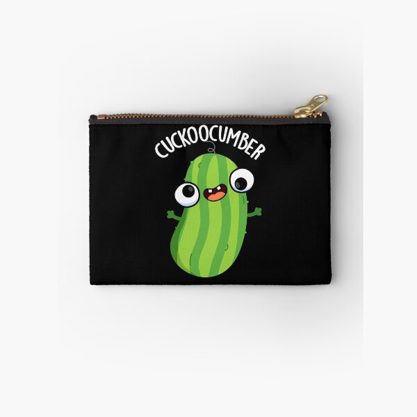 Item preview, Cuckoocumber Funny Cucumber Puns (Dark BG) designed and sold by punnybone.