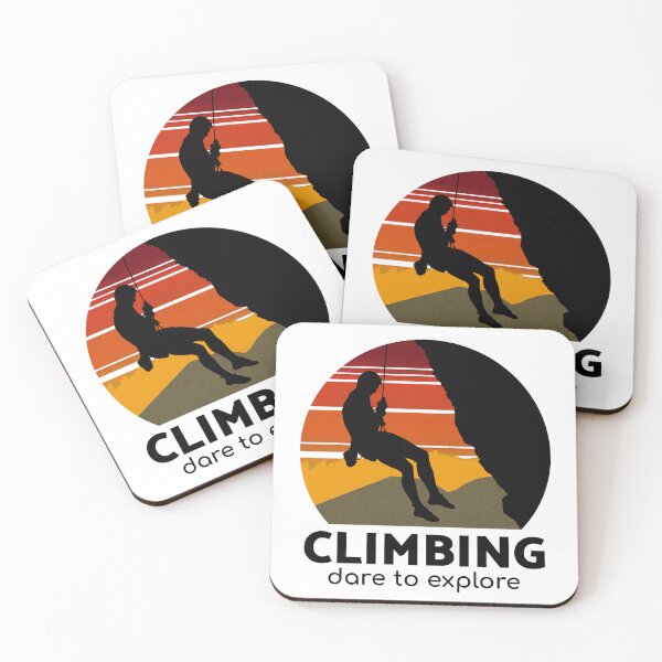 Item preview, Climbing. Dare To Explore. designed and sold by Boulder Design Co.