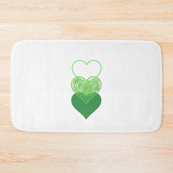 Item preview, Green 3 Tier Hearts designed and sold by allyciaa.