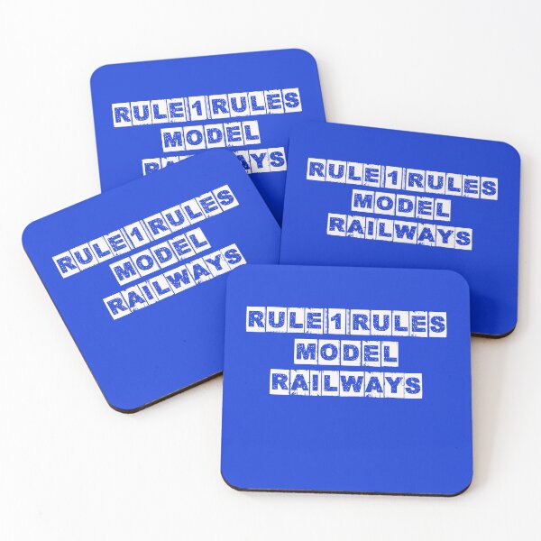 Item preview, Rule 1 Rules Model Railways - It's my railroad and I'll run what I like. designed and sold by UrTops.
