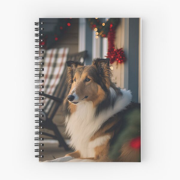 Item preview, Collie Home For Christmas designed and sold by cardinalhill.