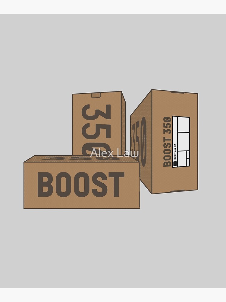 Box on sale yeezy 35