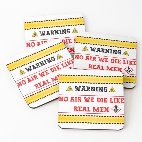 Item preview, No air we die like real men designed and sold by KM ØNLY.