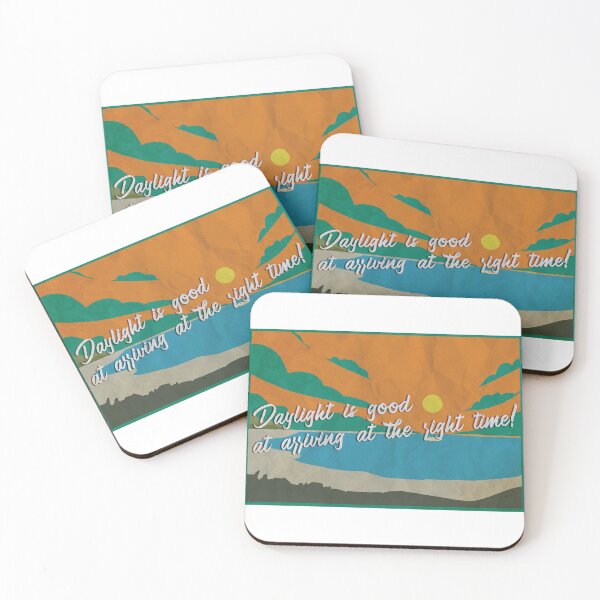 Item preview, Holiday postcard. Daylight is good at arriving at the right time designed and sold by studioarchive.