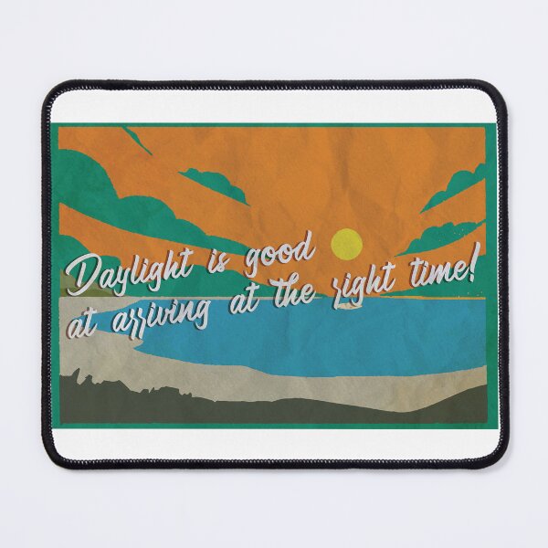 Item preview, Holiday postcard. Daylight is good at arriving at the right time designed and sold by studioarchive.