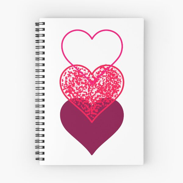 Item preview, Pink and Red 3 Tier Hearts designed and sold by allyciaa.