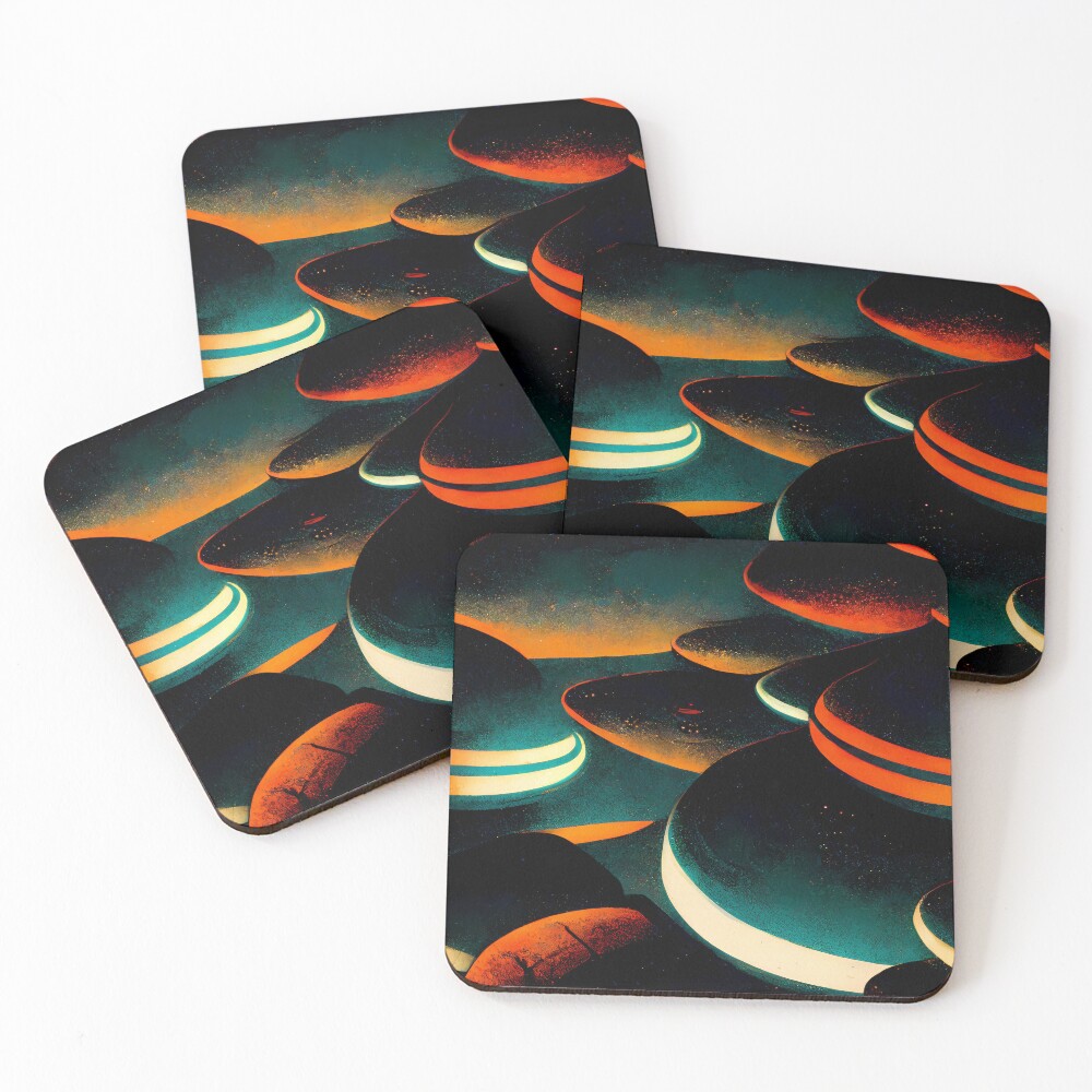 Item preview, Coasters (Set of 4) designed and sold by TextureFactory.