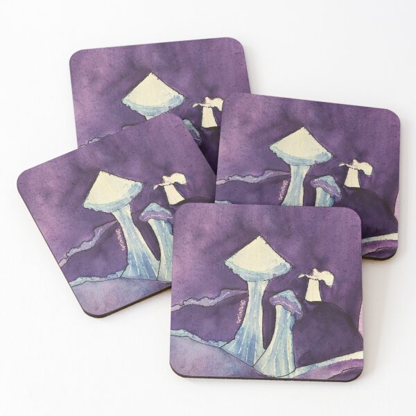 Item preview, Blue Mushrooms  designed and sold by Bre-Bug-242.