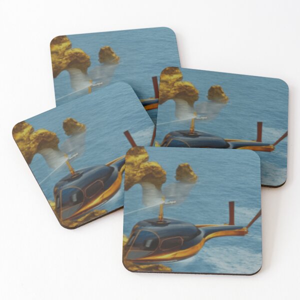 Item preview, A futuristic helicopter with golden gift designed and sold by Ruthbuckhull.