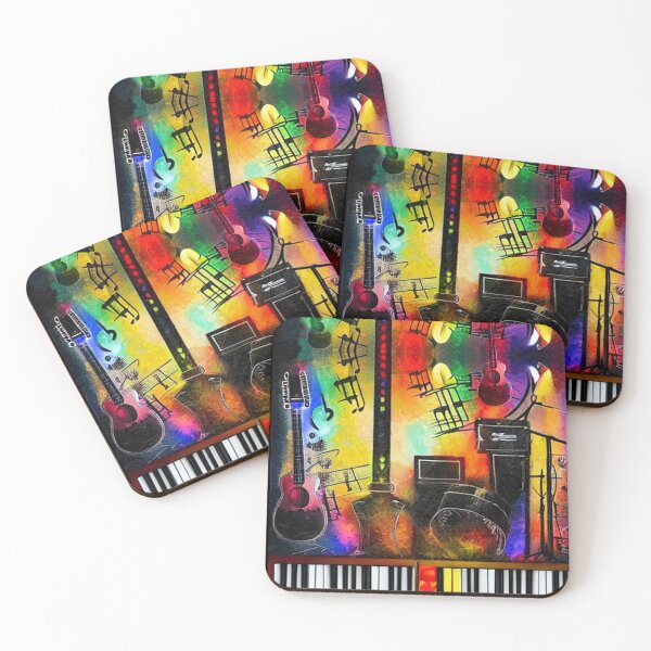 Item preview, Guitar musical notes and piano designed and sold by Artbellachi.