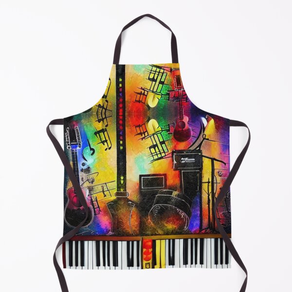 Item preview, Guitar musical notes and piano designed and sold by Artbellachi.