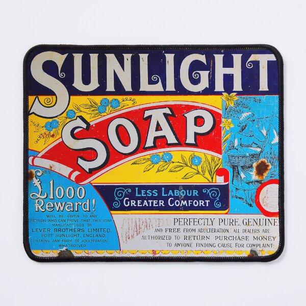 Item preview, Sunlight Soap Vintage Sign designed and sold by ea-photos.