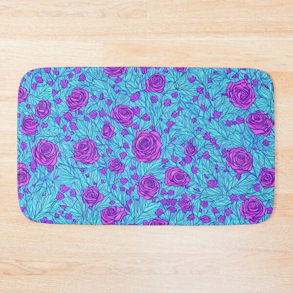 Item preview, Vintage Purple Rose Pattern  designed and sold by ArtzandDesignz.