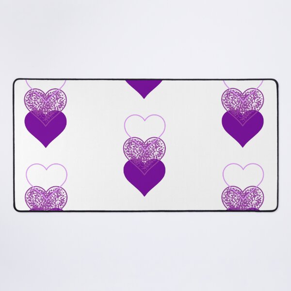 Item preview, Purple 3 Tier Hearts designed and sold by allyciaa.