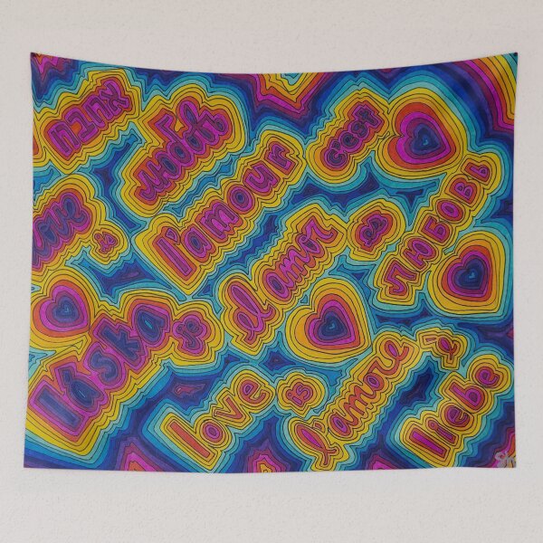 Item preview, Love is International designed and sold by Sarah Kurdila.