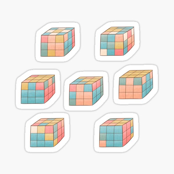 Rubik's Cubes Sticker