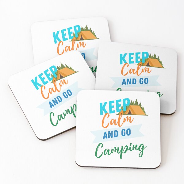 Item preview, Keep Calm and Go Camping designed and sold by Avancal-Indy.
