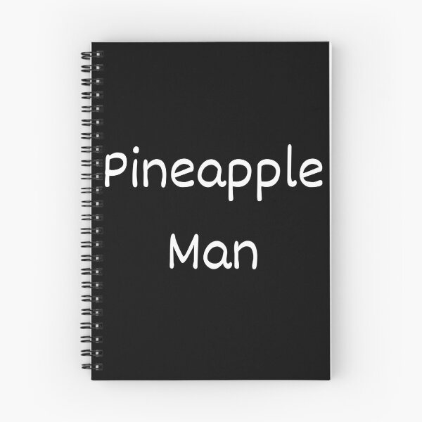 Item preview, Pineapple Man (Black) designed and sold by QuirkyGiraffe32.