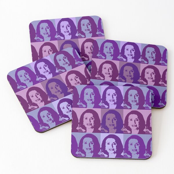 Item preview, Madam Speaker Nancy Pelosi Superstar (lilac and lavender) designed and sold by Thelittlelord.