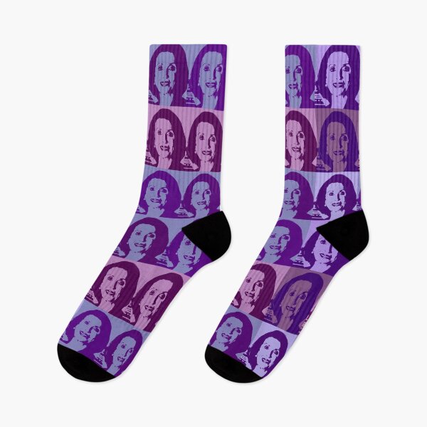 Item preview, Madam Speaker Nancy Pelosi Superstar (lilac and lavender) designed and sold by Thelittlelord.