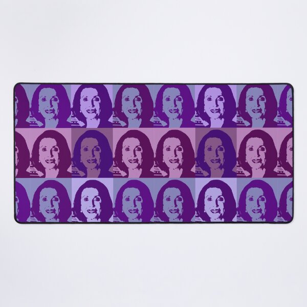 Item preview, Madam Speaker Nancy Pelosi Superstar (lilac and lavender) designed and sold by Thelittlelord.