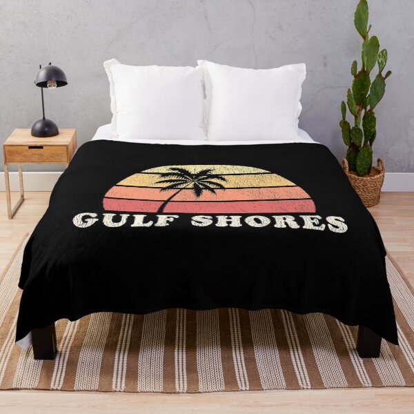 Item preview, Gulf Shores AL Vintage 70s Retro Throwback Design designed and sold by JackSadowski.