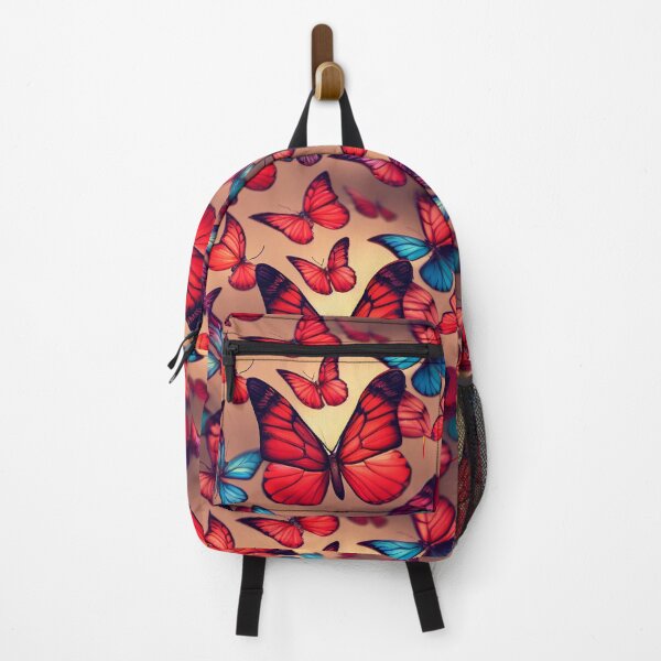 Item preview, Red And Blue Butterflies #1 designed and sold by Unicorn Trainwreck.
