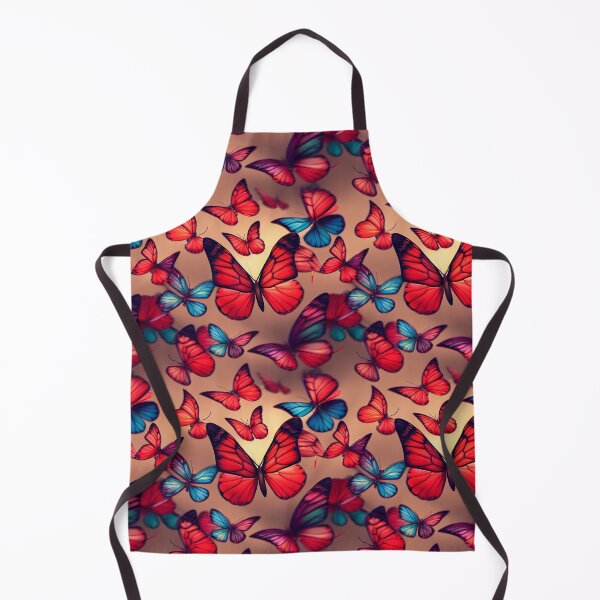 Item preview, Red And Blue Butterflies #1 designed and sold by Unicorn Trainwreck.