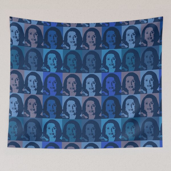 Item preview, Madam Speaker Nancy Pelosi Superstar (blues) designed and sold by Thelittlelord.