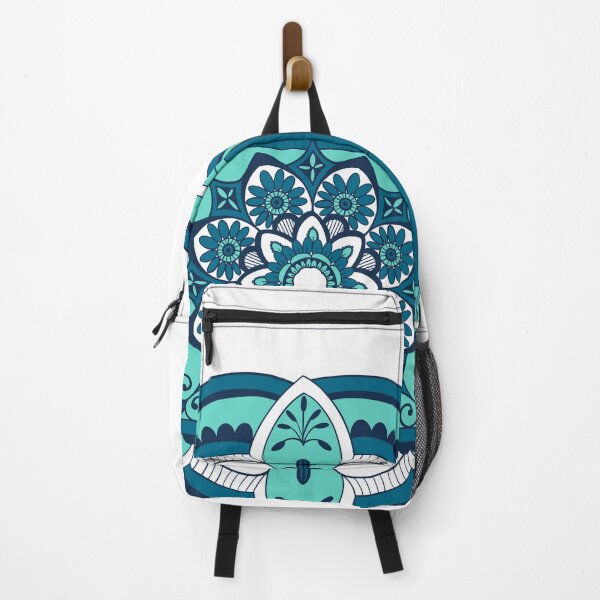 Item preview, Aqua Mandala Squared designed and sold by Darlyssa Designs .