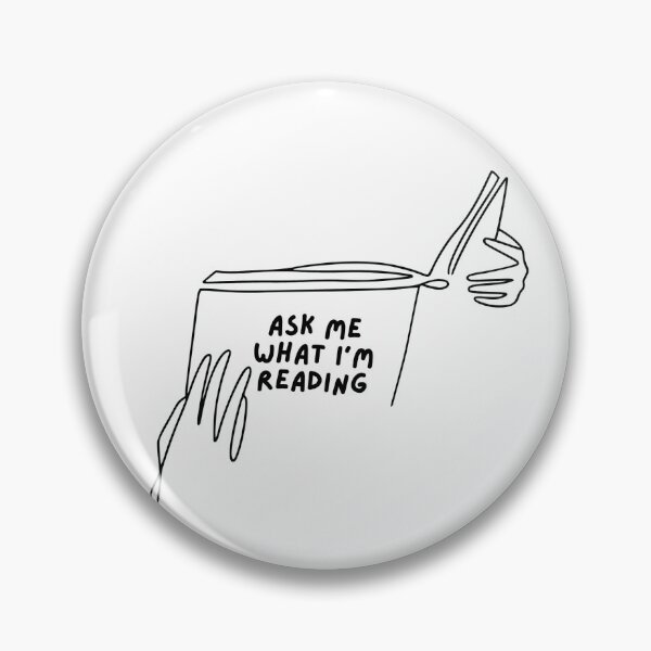 Item preview, ask me what I'm reading  designed and sold by Gwendesigns.