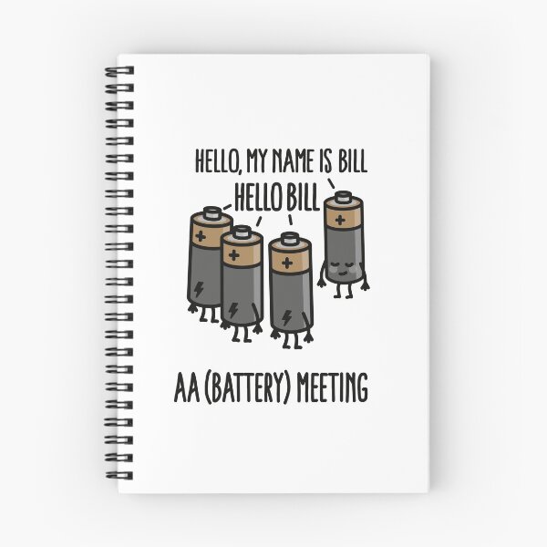 Item preview, AA Meeting - Hello my name is ... - Battery designed and sold by LaundryFactory.