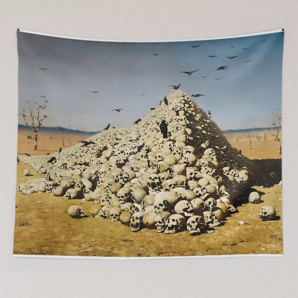 Item preview, The Apotheosis of War Poster | Apotheosis  War painting by Vasily Vereshchagin designed and sold by TeeARTHY.