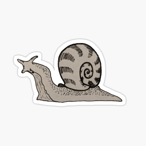 Gartenschnecke Sticker