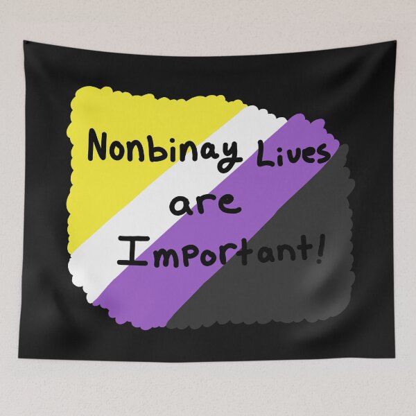 Item preview, Nonbinary lives are important  designed and sold by charmednight.